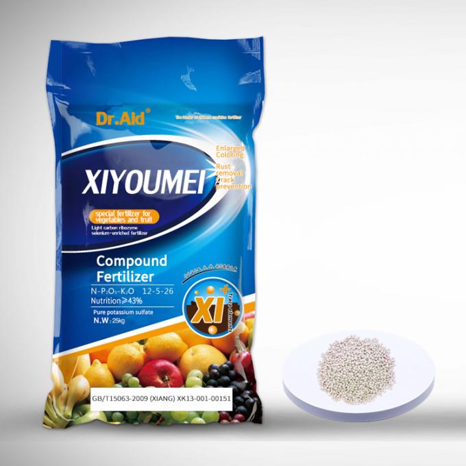 Düngemittel-wasserlösliches Düngemittel Npk 22 Dr.-Aid Best Microbial XI Granulation Npk-Düngemittel des hohen Turm-11 12 granuliert
